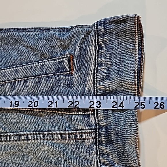 Jim Beam Trucker Jacket Coat Blue Jean Denim Button Down Faded Bourbon Whiskey S - Picture 14 of 15